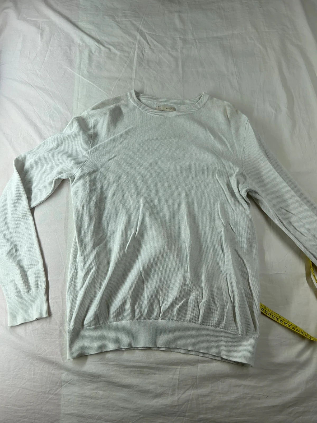 Pull blanc crème celio
